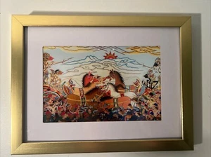 Beautiful East Asian Art print - Picture 1 of 3