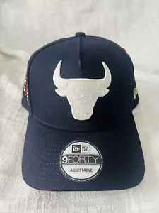 New Era Chicago Bulls Jordan Retro 6 7 Olympic 9Forty 940 Snapback Hat Cap NEW - Picture 1 of 5