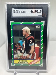 1986 TOPPS #255 BOOMER ESIASON RC SGC AUTHENTIC - Picture 1 of 2