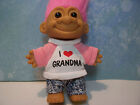 I LOVE GRANDMA - 5' Russ Troll Doll - NEW IN ORIGINAL BAG