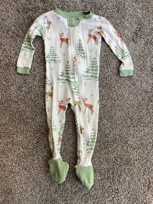 Pijama con patas de vacaciones de algodón orgánico para bebé Burt’s Bees - talla 12M Foto 1 de 4