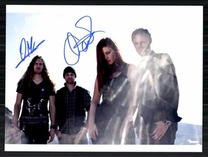 Delain Band Foto Original Signiert + G 45122 - Picture 1 of 2