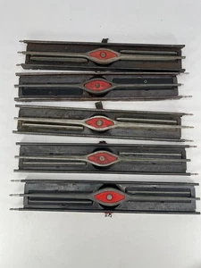 Lionel #6019 O27 Gauge Lot of (5) Remote Control Track Section Fair Condition - Picture 1 of 6