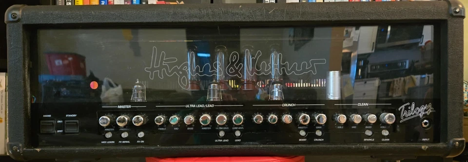 Hughes & Kettner Trilogy 4 -channel 100 watt Guitar Head - Image 1 of 4