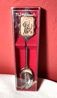 Hummel Silverplate Spoon 1989 Christmas Souvenir ARS Ltd. Ed. Versilbert Germany - Image 1 of 4