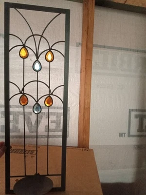 Juego de 2 apliques decorativos de hierro para arte de pared Foto 1 de 3