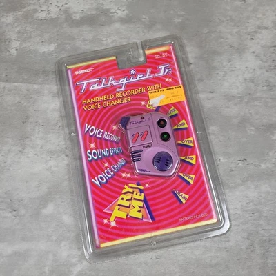 Vintage Tiger Talkgirl Jr. Handheld Recorder with Voice Changer 1996 NOS - Image 1 of 4