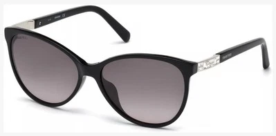 Auténticas gafas de sol Swarovski para mujer SW123-H 01B 58 Foto 1 de 4