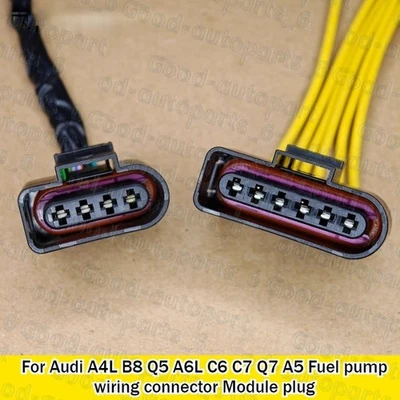 For Audi A4L B8 Q5 A6L C6 C7 Q7 A5 Fuel pump wiring connector Module plug - Image 1 of 4