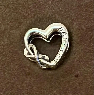 Genuine Pandora Love You Mum Charm  - Image 1 of 3