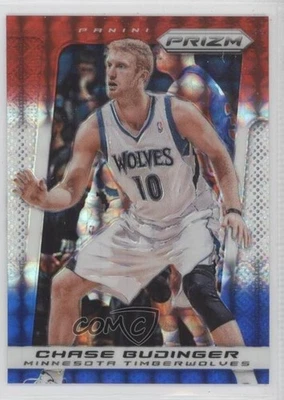 2013-14 Panini Prizm Red White & Blue Mosaic Prizm Chase Budinger #171 - Image 1 of 2