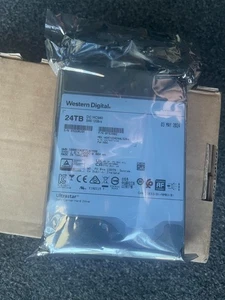 Western Digital Ultrastar DC HC580 24TB 7.2K 12GBPS 512e SAS Hard Drive - Afbeelding 1 van 1