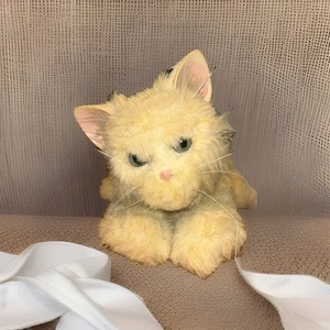 2002 Tiger Electronics Furreal Friends Tan Kitten - Toy Cat  Meows And Moves - Picture 1 of 7