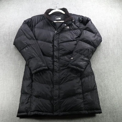 North Face Girls XL Womens Medium 550 Power Down Full Zip Puffer Winter Parka - Image 1 of 4