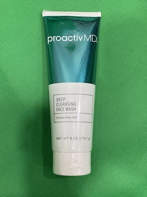 NEW PROACTIV MD Deep Cleansing Face Wash 6 Oz Bottle Sealed Acne Treatment - Image 1 of 3