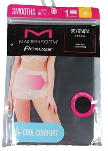 MAIDENFORM FLEXEES BOYSHORT Black size Small #SPLK - Picture 1 of 1