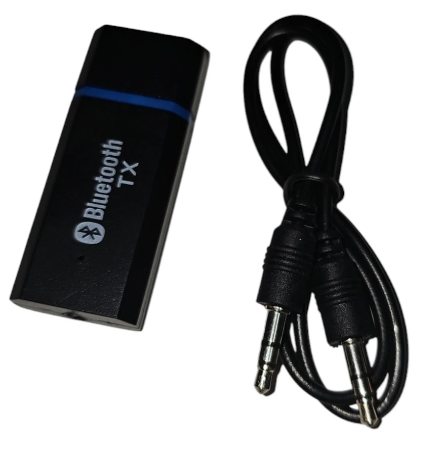 Adattatore Trasmettitore Bluetooth USB 5.0 Audio Wireless per TV, PC e Cuffie - Immagine 1 di 2