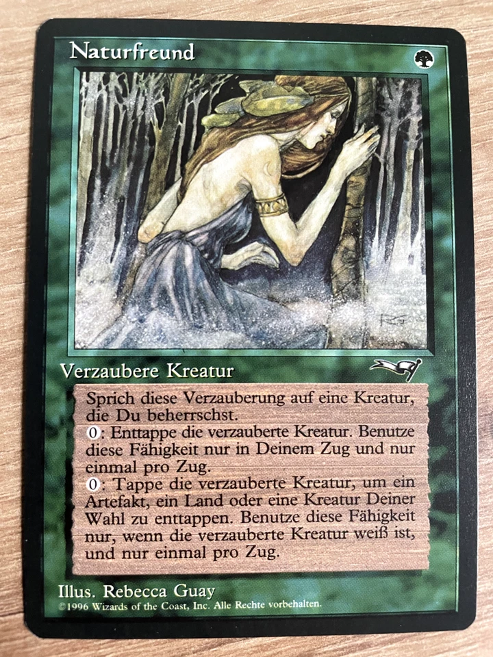 Naturfreund (Allianzen 1996) Magic Karte MtG Nature's Chosen Alliances - Bild 1 von 1