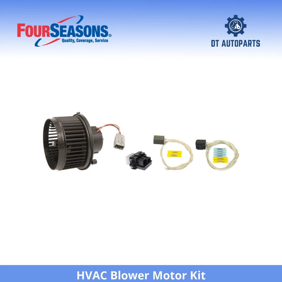 For 2007-2009 Pontiac Torrent HVAC Blower Motor Kit Front 4 Seasons 2008 - Image 1 of 3