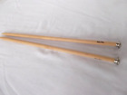 vtg 1 pr Susan Bates Wood wooden Knitting Needle 14” Long, size 13 single point