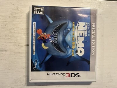 Finding Nemo: Escape to the Big Blue -Special Edition (Nintendo 3DS, 2012) CIB - Image 1 of 4