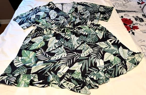 SHEIN Plus Women's 1 Piece-Short Sleeve ROMPER-Single Ruffle Bottom -Size 4X-NEW - Picture 1 of 10