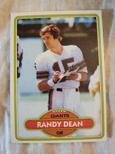 1980 Topps Randy Dean NRMT card #328