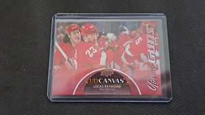 2021-22 Upper Deck Lucas Raymond Young Guns Canvas - Picture 1 of 2