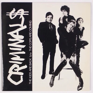 CRIMINALS: The Kids Are Back MUNSTER Spain Ressiue Punk 7” NM - Foto 1 di 3