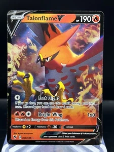 Talonflame V 029/185 Ultra Rare Full Art Vivid Voltage Pokemon - Picture 1 of 2
