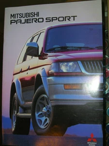 BROCHURE MITSUBISHI PAJERO SPORT  GLS GLX   MODELE  FRANCAIS  1998 - Picture 1 of 1