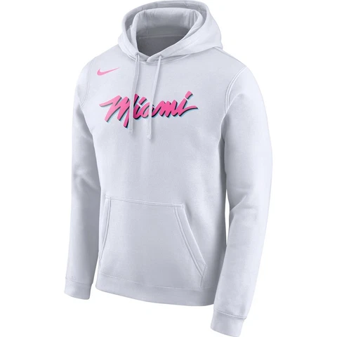 New Miami Heat Nike Earned Edition Essential Logo Pullover Hoodie Men's 2018 NBA Cover