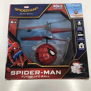 Marvel SPIDER-MAN Flying UFO Ball Helicopter Home Coming NEW! - Picture 1 of 7