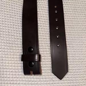 JayPee Mens Brown Top Grain Leather Work Belt Blank - Size 36 - NO Buckle - Picture 1 of 4