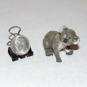 Miniatur Puppenhaus Koalabär Figur australisches Outback Tier 1,25 Zoll Harz - Bild 1 von 4
