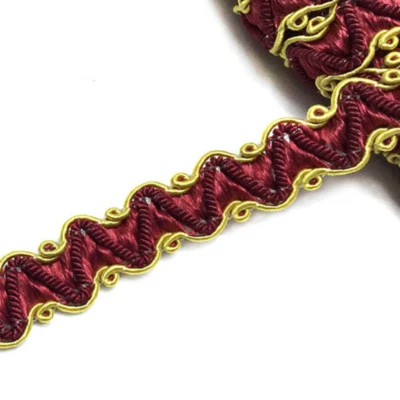 Curtain Sofa Trimming Ribbon Fabric Tape Edging Upholstery Trim for Sewing DIY - Image 1 of 4