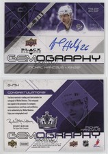 2008-09 Upper Deck Black Diamond Gemography Michal Handzus #G-MH Auto