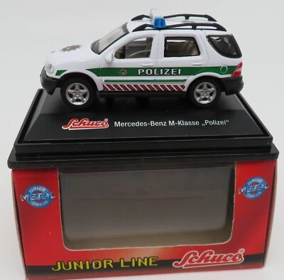 A Micro IN Metallo Schuco Mercedes-benz MB M-KLASSE Polizei 1/72 Box #3316117 - Immagine 1 di 4