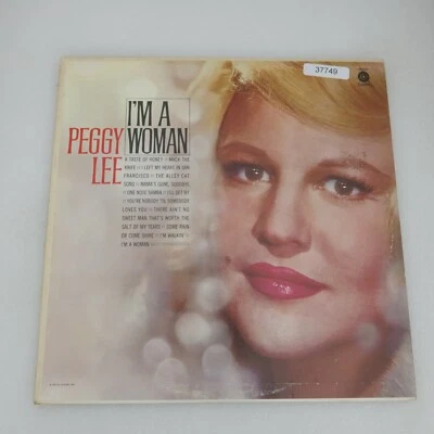 Peggy Lee I'M A Woman LP Vinyl Record Album - Image 1 of 4