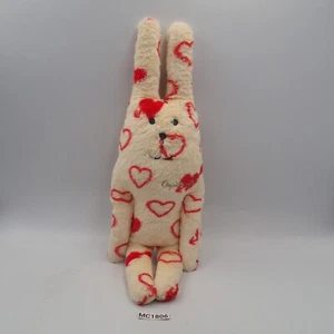 Craftholic MC1806 Crema Corazón Amor Conejo RAB Peluche 13" Juguete Muñeca Cojín - Imagen 1 de 7