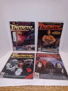 4 Fantastic Films (2) 83's (2) 82'S RETURN OF JEDI, ET, CONAN,STAR TREK 2,DARK C - Picture 1 of 8