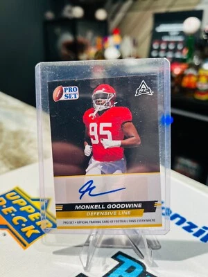 2022 Leaf Monkell Goodwine #PSA-MG2 AUTO RC - Image 1 of 2