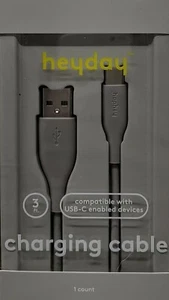 Cavo di ricarica HeyDay - 3 piedi - compatibile con dispositivi abilitati USB-C - Foto 1 di 2