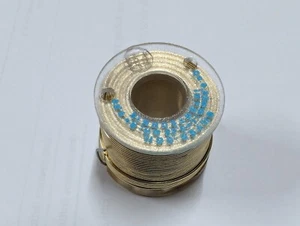True Silver Air Therm Air Coil LU32/26 Silver Plated 0,51 MH 0,80 MM 270070-0014 - Picture 1 of 6