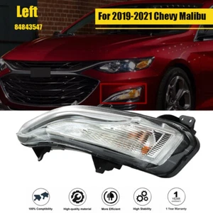 LH Driver Side Turn Signal Light Fog Lamp w/o LED DRL For Chevy Malibu 2019-2021 - Picture 1 of 12