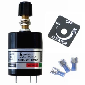400+ Sold - USA-made CONTINUOUSLY VARIABLE 12V boat Livewell Aerator Pump Timer - Picture 1 of 4