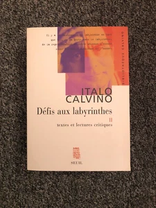 Italo Calvino Dédis aux Labyrinthes II Seil - Foto 1 di 3