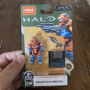 Mega Construx Pro Builders Halo Infinite Spartan Recon Figure New Sealed 2020 - Picture 1 of 3