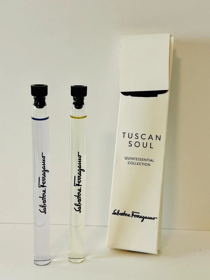 Salvatore Ferragamo Tuscan Soul Bianco + Viola Eau de Toilette 2 muestras de 5 ml Foto 1 de 2