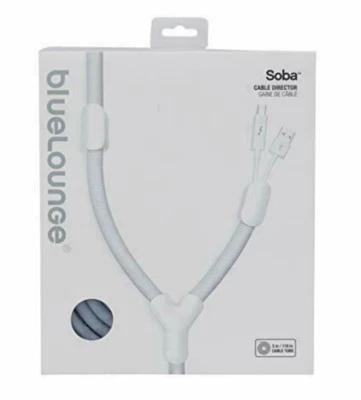 BlueLounge Soba Cable Director White 3 M Cable Corganiser 3m SB-WH - Image 1 of 4